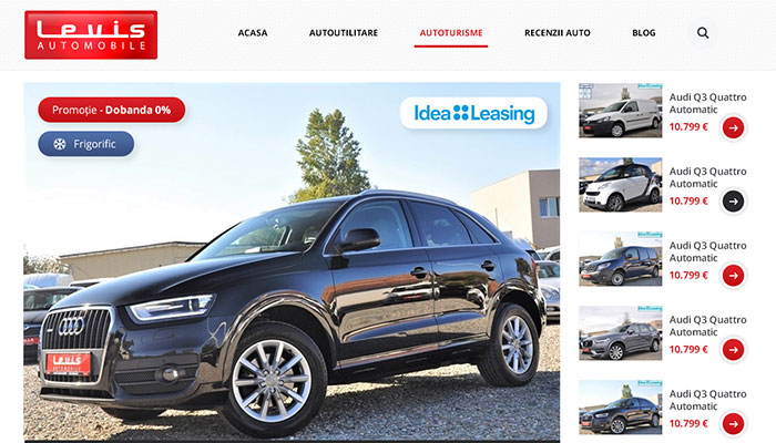 levis-automobile-website-catalog