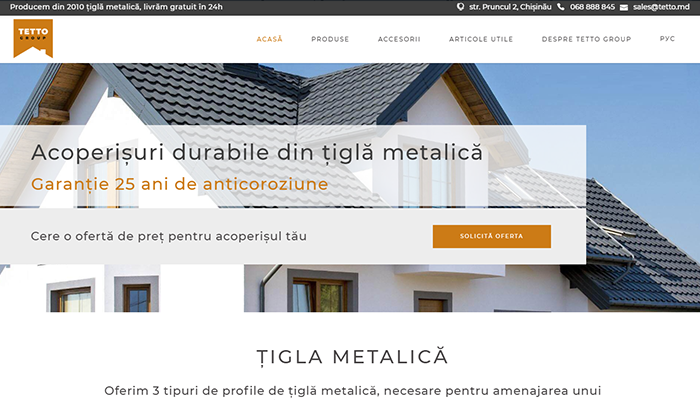 tetto-md-website-development